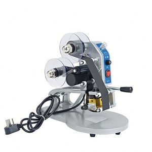 Máquina de codificación de código de fecha de impresora de cinta de sello caliente Manual DY8 para codificador de fecha de caducidad de bolsas de plástico - Product Image 1