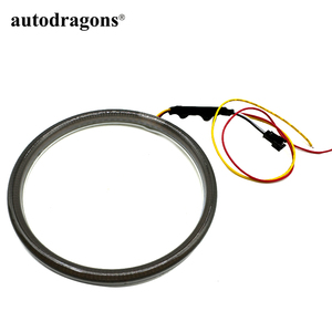 車DRLデイタイムランニングライトアングルアイズ<span class=keywords><strong>LED</strong></span>ハローリング140MM CONCORDE LacettiセダンCR-<span class=keywords><strong>V</strong></span> CRV用ブラックカバー付き