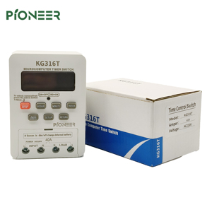Direkt ab Werk KG316T Digital programmier barer Timer-Schalter 30A Relais für AC 220V 12V 24V 40A max. Aktuelle Zeit schalter