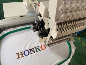 HONKON--1201 Più Nuovo Ad Alta Velocità Funzione Multi Computer Macchina da Ricamo per T-Shirt, cappello, di Alto livello in termini di qualità