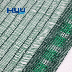 Malla Sombra Rollo 100% HDPE 2-игольная сельскохозяйственная затеняная сетка Прямоугольная Черная и зеленая затеняная сетка - Product Image 3