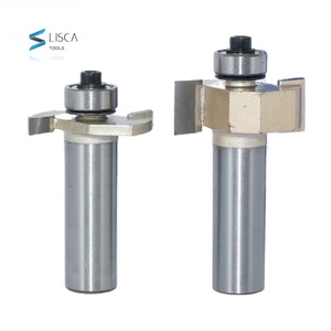 Tideway tipo t profissional fresagem, fresa com rolamento para madeira <span class=keywords><strong>cnc</strong></span> ferramenta de fresagem