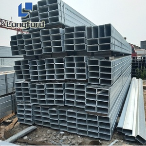 Sıcak satış Q345/Q235 <span class=keywords><strong>ERW</strong></span> galvanizli kare çelik boru bina yağı için ön galvanizli yapı 6m uzunluk testere TISI sertifikalı