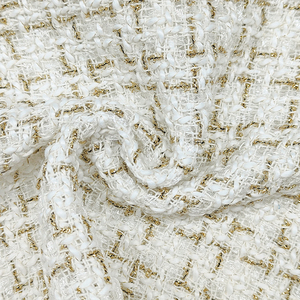 高品质柔软手感闪亮面料100% 涤纶材料花呢长裙面料 - Product Image 2