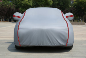 Yağmur kar geçirmez araba kılıfı gümüş ve siyah su geçirmez otomatik kapak koruma için Sedan uzunluğu araba kılıfı - Product Image 6