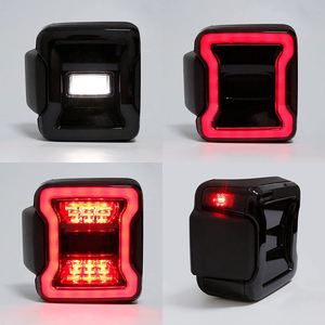 JL JLU ไฟท้าย LED แบบรมควันสำหรับ JL 2018-2024ปลั๊กแอนด์เพลย์พร้อมสัญญาณเลี้ยวไฟกระพริบตอนกลางวัน - Product Image 2