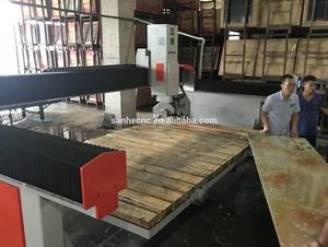 Hồng Ngoại 4 Trục CNC Cầu Máy Cắt GQ-3220B Thiêu Kết Đá Máy Cắt Lên Đến 40Mm - Product Image 3