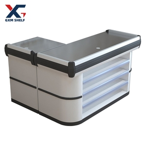 GXM货架制造商柜台收银台商店定制超市收银台 - Product Image 1