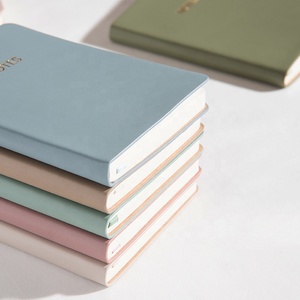 Bloc de notas A6 pequeño, con logotipo personalizado, cubierta de cuero suave, Mini diario de bolsillo, cuaderno, gran oferta - Product Image 4