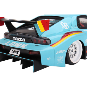 DCD 1/18 Model RC araba Mazda RX-7 lb-süper siluet RHD (sağ el sürücü) #15 James Pearman "Liberty Walk avrupa" üst hız - Product Image 4