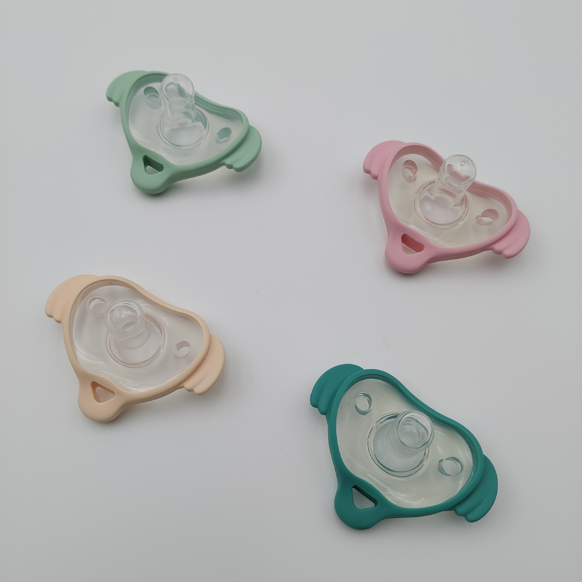 Rose-018 mois-silicone de qualité alimentaire ultra doux et léger