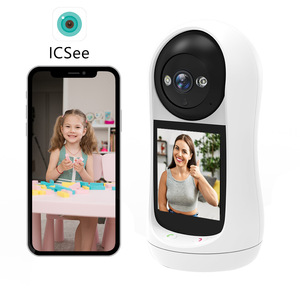 Icsee 3MP PTZ无线摄像机视频通话，带2.8英寸IPS屏幕婴儿哭声检测安全IP摄像机婴儿监视器ICSee - Product Image 6
