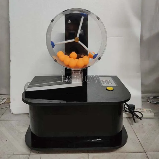 เครื่องเป่าลอตเตอรี Juego De La Maquina,เกมออนไลน์ Live Lucky Lotto Draw Ball อุปกรณ์เครื่องเกม