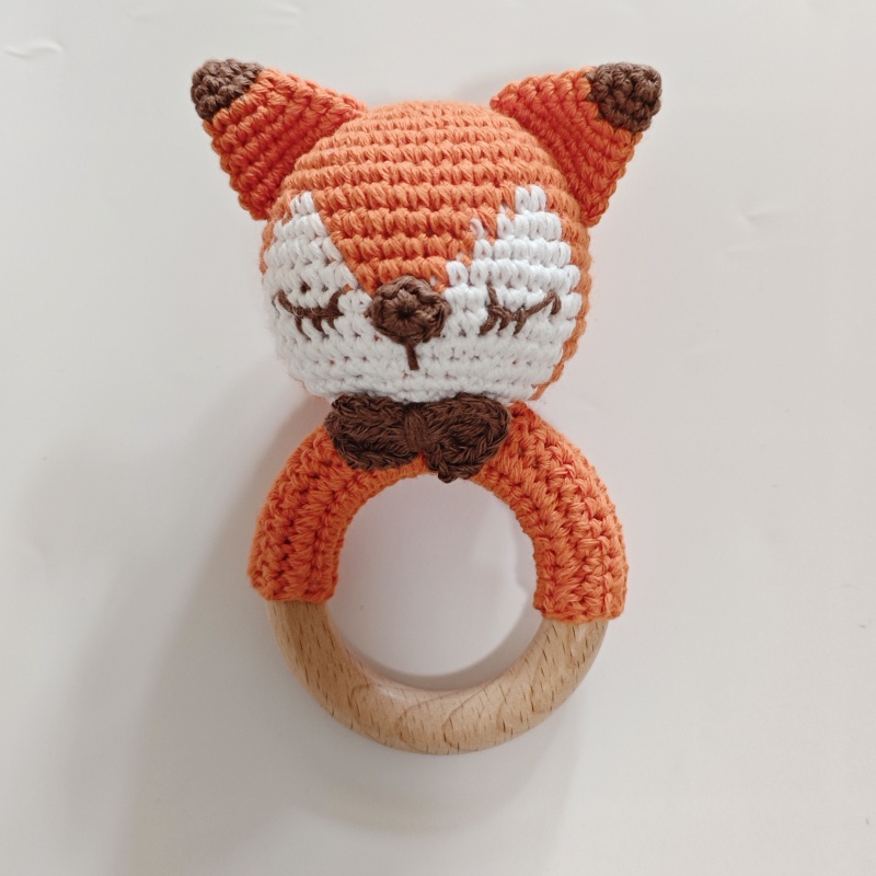 renard orange avec noeud papillon 12#