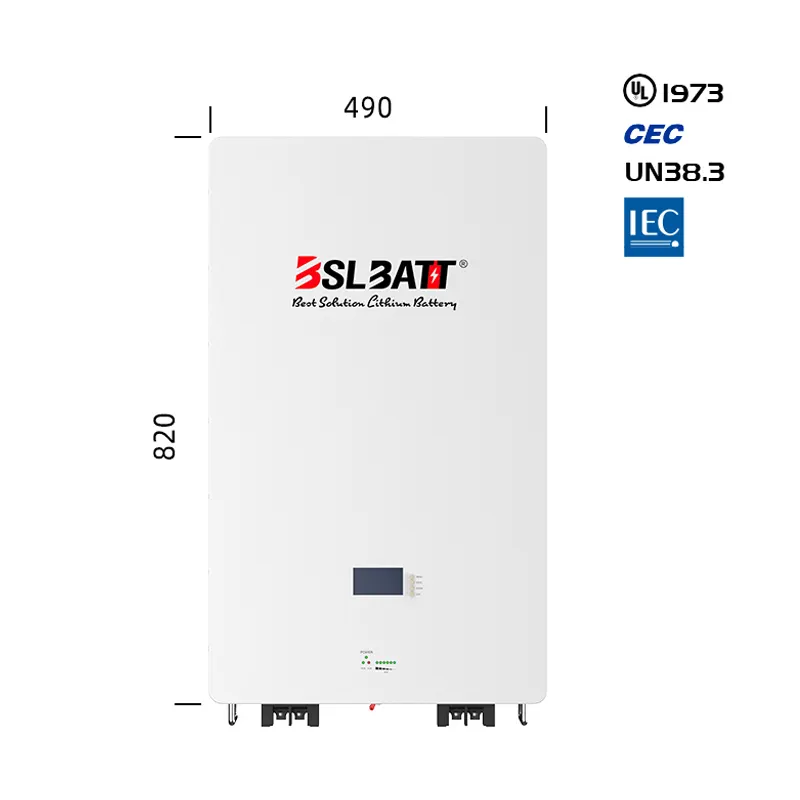 Línea de producción de batería de litio BSLBATT 48V 200ah LiFePO4 batería solar