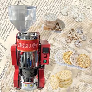 スナックコーンパフスパイシーライスクラッカープレス加工機工場供給スナックシリアルパフライスポップケーキ製造機 - Product Image 1