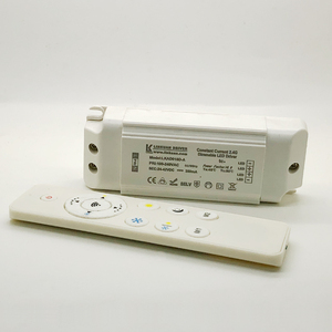 Led sürücü 2.4g uzaktan kumanda CCT çift renkli ayarlanabilir beyaz 20w giriş 90V-265V 2.4g kablosuz kısılabilir led sürücüsü 36v - Product Image 4