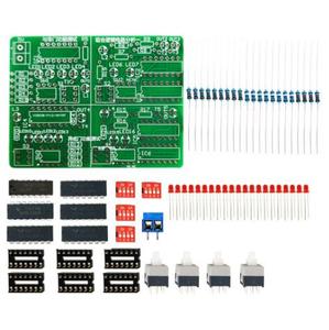 DIYゲート回路と組み合わせ論理回路分析アセンブリテストはんだ付けキット電子練習モジュール - Product Image 3