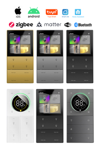 Tuya Smart Home WIFI Zigbee interruttore luce doppio pulsante pannello automatico con Alexa comando vocale interruttore intelligente 240V - Product Image 5