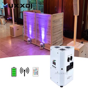 <strong>Wedding</strong> Uplight 3x18w RGBWA+UV 6in1 Led Par Light Wireless Battery &amp; Remote Control Wedge Uplight for <strong>Dj</strong>