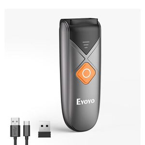 Eyoyo 1D 2D 3-in-1ミニワイヤレス有線BluetoothバーコードリーダーAndroid OS用在庫バーコードスキャナー - Product Image 1