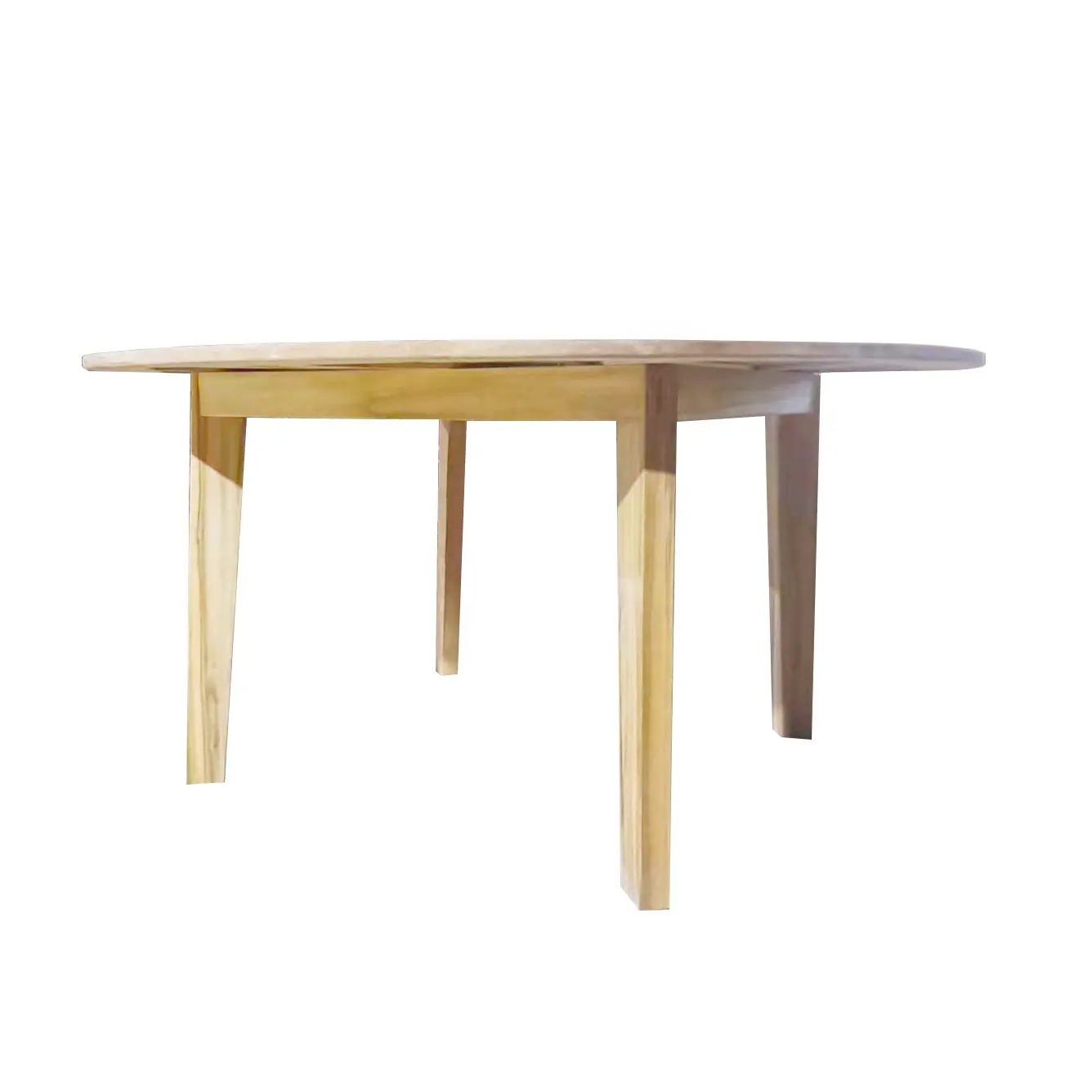 Mesas de comedor de madera de teca para jardín, mesas de restaurante de diseño nórdico, juego de mesa de comedor de lujo para exteriores, muebles de comedor