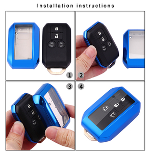 SUZUKI Swift SX4キーシェルTPU保護カバー用カーキーケース - Product Image 6