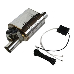 2.5&quot; <strong>Tip</strong> on Single Exhaust Muffler <strong>Valve</strong> Cutout With Wireless Remote Controller - Product Image 2