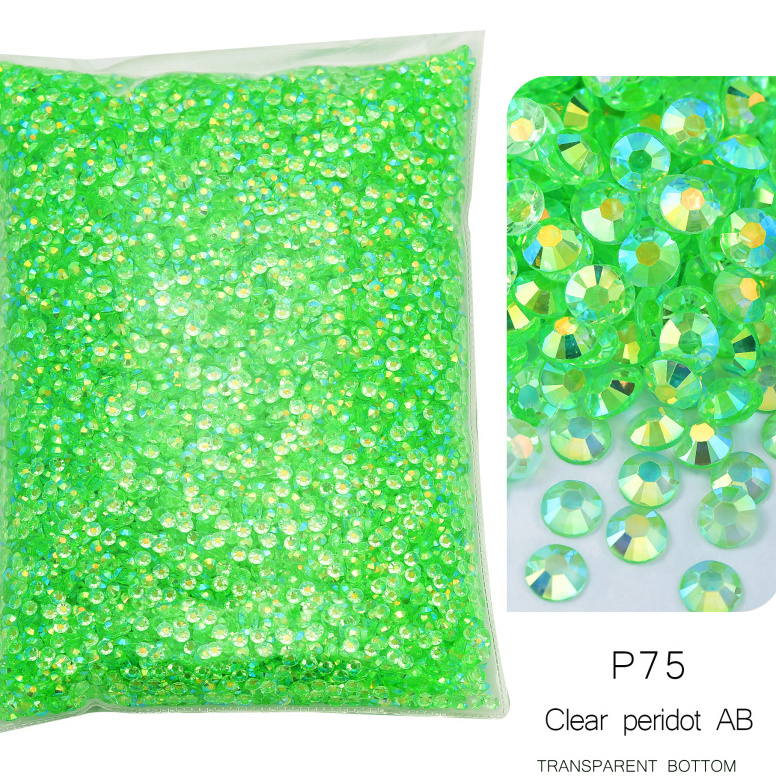 P75 Péridot clair AB