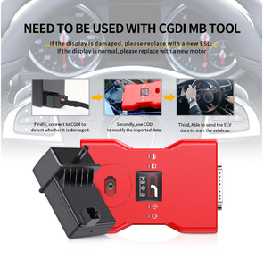 Hochwertiger CGDI ELV-Simulator Renew ESL für Benz 204 207 212 ESL ELV-Emulator für Mercedes mit CGDI MB Schlüsselprogrammierer vvdi tasche - Product Image 6