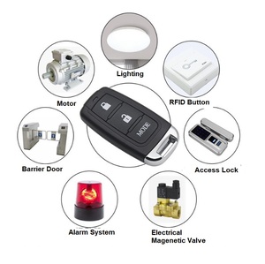 433MHz Wireless Learning Code Gate Fernbedienung EIN/AUS-Taste Garagentor öffner Fernbedienung Hersteller - Product Image 6
