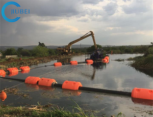 DN280 Yellow/ Orange Plastic HDPE Pipe <strong>Floats</strong> for Hdpe <strong>Pipelines</strong> - Product Image 3
