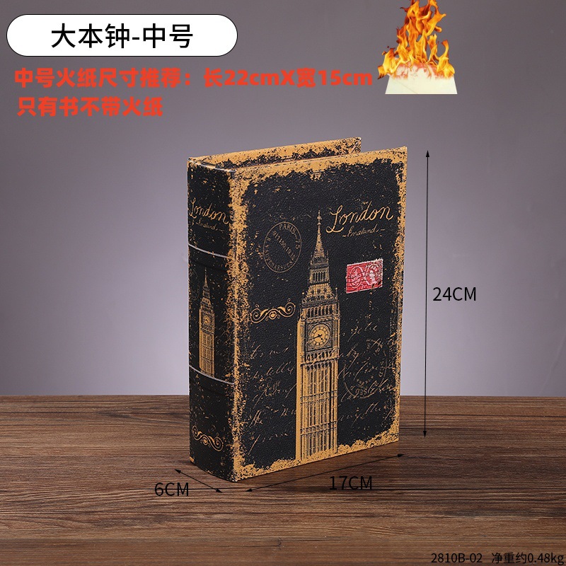2810B-02-Livre de simulation--Big Ben--Taille moyenne