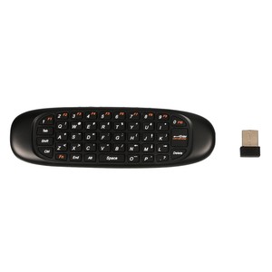 C120 <strong>All</strong> in One 2.4G air Mouse Rechargeable Wireless <strong>Remote</strong> Control Keyboard for Android TV Box Computer Russian English Version - Product Image 5