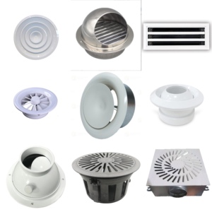 Потолочный диффузор HVAC, воздуховод, квадратный вихревой диффузор - Product Image 6