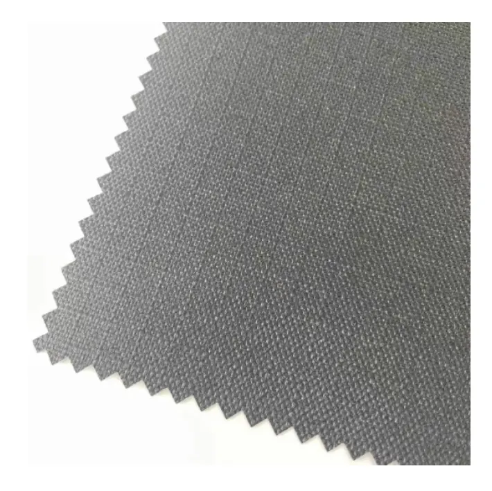 Qualité chaude 600D PVC enduit imperméable Polyester Ripstop Oxford Tissu pvc tissus tissés 100% polyester 600d ripstop tissu pvc