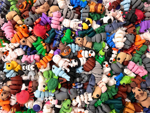 Sáng Tạo Đông Lạnh Mô Phỏng Mini <span class=keywords><strong>3D</strong></span> In Ấn Dễ Thương Vui Vẻ Động Vật Nhỏ Chim Cánh Cụt Khủng Long Doanh Di Chuyển Của Trẻ Em Đồ Chơi Quà Tặng Nhựa - Product Image 3