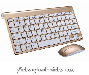 Juego de teclado y ratón inalámbricos para PC de oficina de alta calidad, juego combinado de Mini teclado y ratón portátil de 2,4g para ordenador portátil