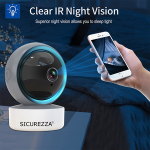 Citofono bidirezionale telecamera IP PTZ Wifi Panorama a 360 gradi con tracciamento automatico - Product Image 4
