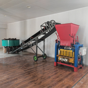 Longyu Machinery 4-35 Semi-<strong>automatic</strong> Hopper Brick Making <strong>Machine</strong> Small Non Fired Cement Brick Simple Production <strong>Line</strong> - Product Image 5