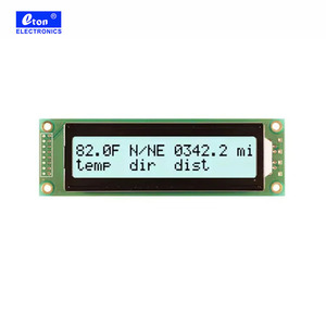 <strong>LCD</strong> CHAR DISP 20X2 Serial/ <strong>I2C</strong>/ RS232/6800/8080 <strong>Interface</strong> - Product Image 2
