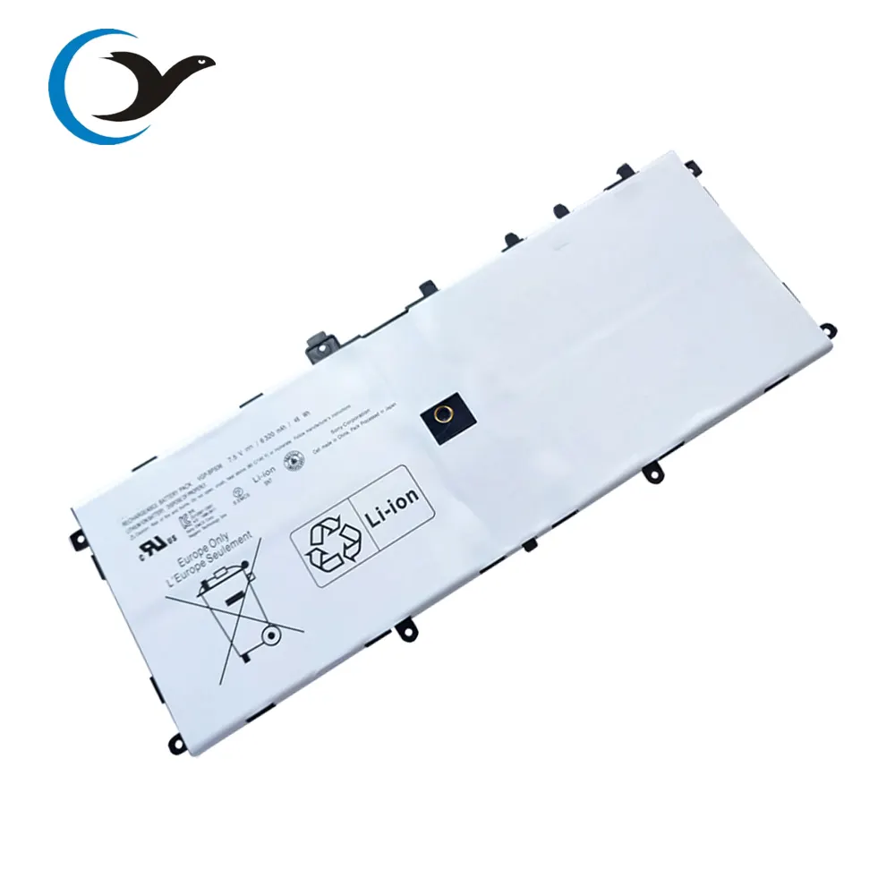 Remplacement de batterie VGP-BPS36 7.6V 6320mAh pour batteries Sony Vaio Duo 13 Convertible Touch 13.3 SVD13211CG SVD1323XPGB BPS36