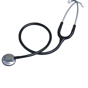 Stetoskop kepala tunggal mewah kualitas bagus bagian dada paduan seng dengan perak berlapis rumah - Product Image 3