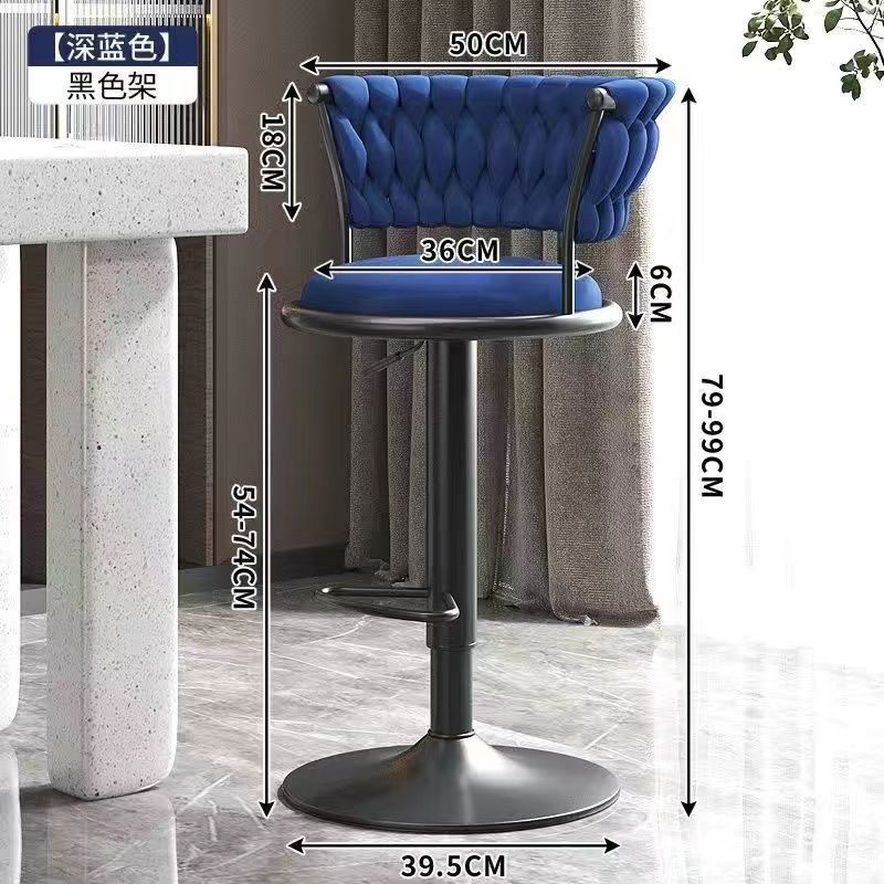 Fashionable black style - deep sea blue