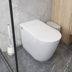 Seramik sağlık gereçleri banyo Wc otomatik bide tek parça tuvalet kase uzaktan kumanda ile akıllı tuvalet - Product Image 2