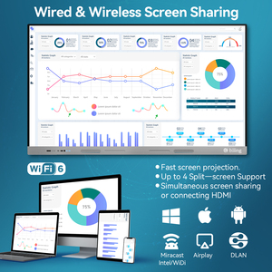 86&quot; <strong>Interactive</strong> Board All in One Touch Screen <strong>Computer</strong> <strong>Interactive</strong> Flat Panel Without Projector - Product Image 6
