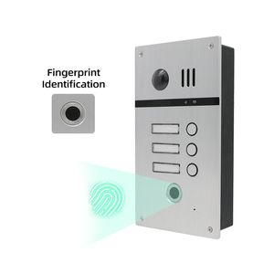 Sistema de intercomunicación con cámara de seguridad, anillo de escaneo de dedo, 2 cables, con 1/2/3 botones, gran oferta - Product Image 6
