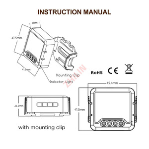 Tuya Mini Smart Life Switch Module Zigbee Wifi Реле Переключатель с пультом дистанционного управления Tuya с сухим контактом - Product Image 6