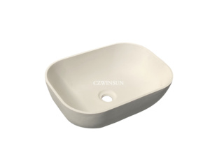 混凝土浴室水槽浴室梳妆台洗手盆混凝土盆水龙头水槽 - Product Image 4