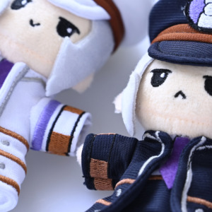 Özel Anime bebek donanma üniforma mini 10cm boy çocuk rol oynayan İnsan parmak kuklası erken eğitim peluş bebek
